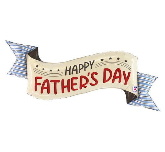 Fathers Day Banner 51" Supershape Balloon