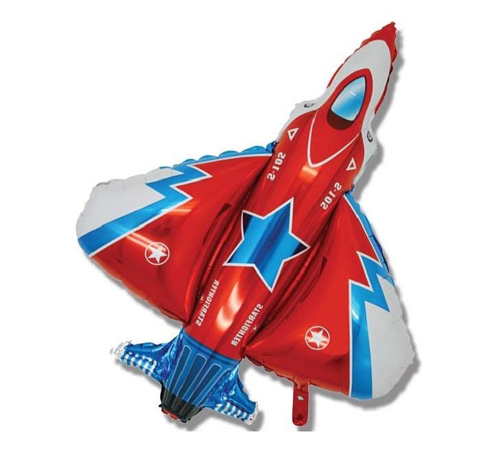 Jet Fighter Supershape Foil Balloon