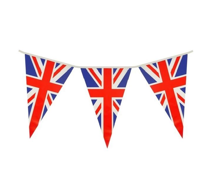Union Jack PVC Flag Bunting - 7m