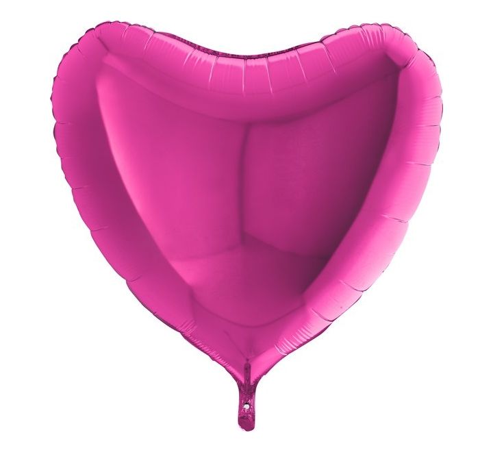 Balloon Foil Heart 36" Inflated