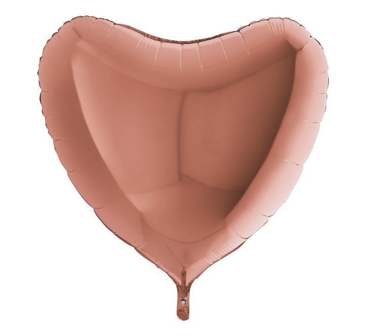 Balloon Foil Heart 36" Inflated