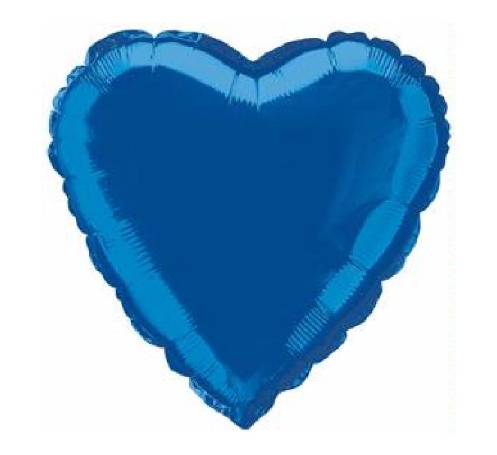 Balloon Foil Heart 18" Inflated