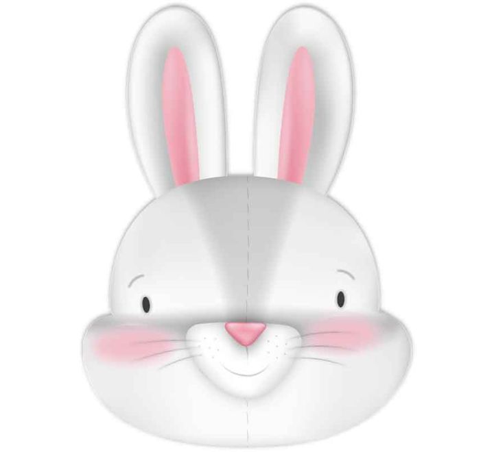 Bunny Head 27" Foil Balloon