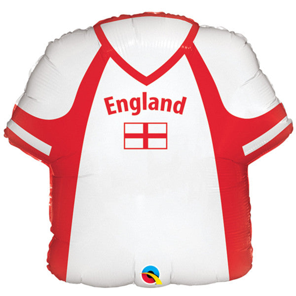 England Football Shirt Foil Balloon