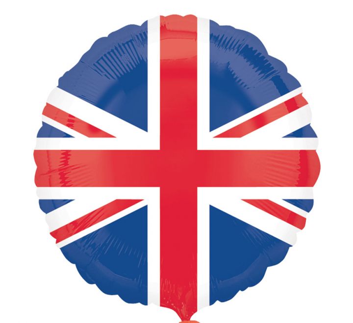 Union Jack Foil Balloon 18"