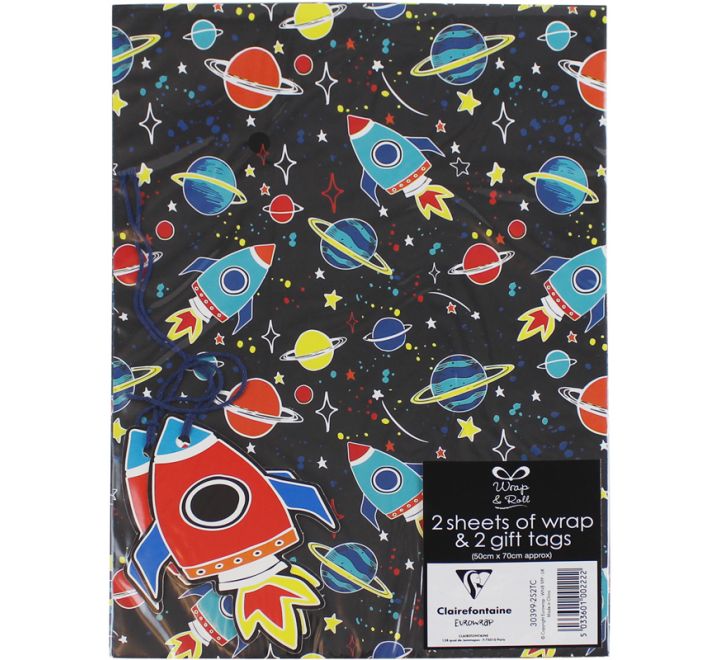 2 Sheets Of Wrap Space