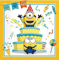Minions The Rise of Gru Paper Napkin - Pk 20