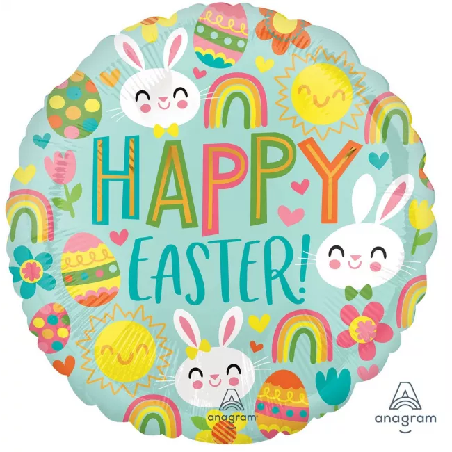 Balloon Foil Happy Easter
