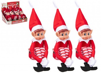 Elf Long Leg Red 12in