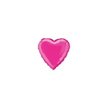 Balloon Foil Heart 18" Inflated