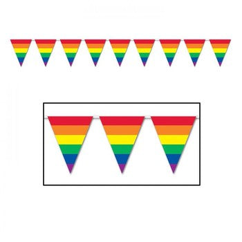 Bunting Pennant Rainbow