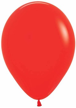 11" Decotex Fashion Solid Red Pk 50