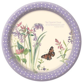 Plates Paper Diary Edwardian Lady - Pack 8