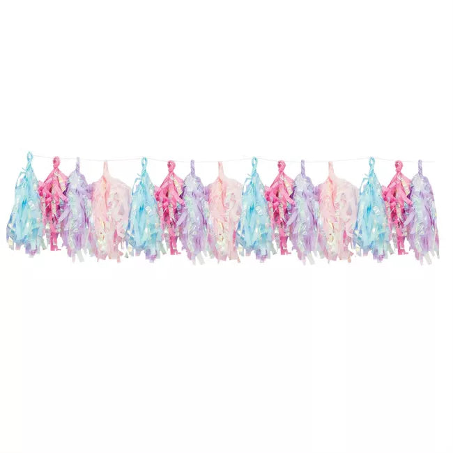 Garland Tassel Foil Iridescent