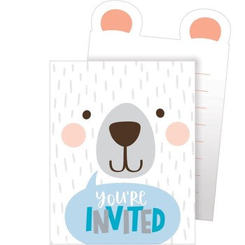 Invite Birthday Bear Pop Up