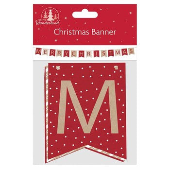 Merry Christmas Card Banner