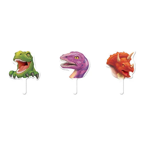 Dino Blast Cupcake Toppers Pk 12