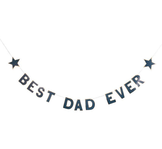 Best Dad Ever Card Banner 2.5 Meters