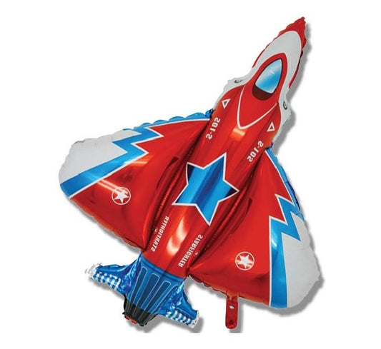 Jet Fighter Supershape Foil Balloon