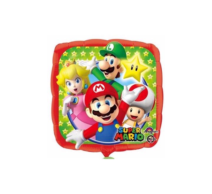 Super Mario 18in Foil Balloon