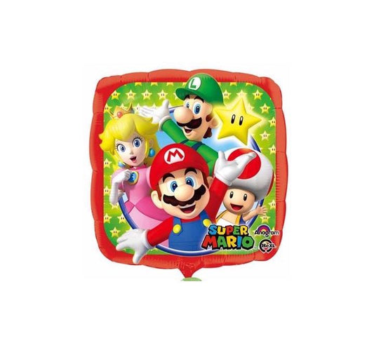 Super Mario 18in Foil Balloon