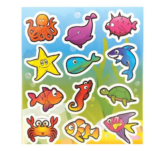 Sealife Stickers - Party Bag Favours