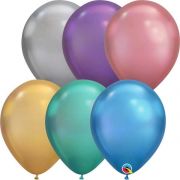Chrome Latex Balloon P&M Filled