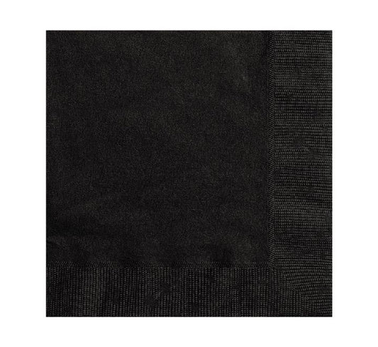 Black Napkins 20 Pk