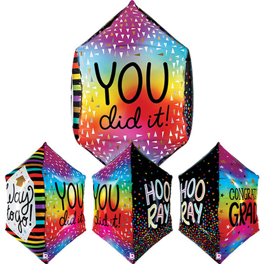 Congrats Grad 22" Supershape Foil Balloon