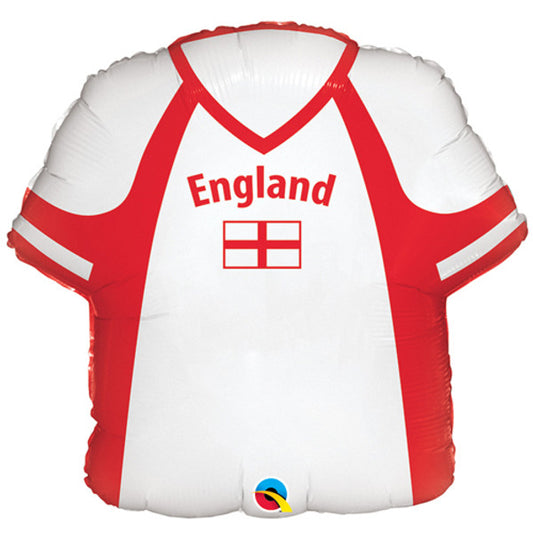 England Football Shirt Foil Balloon