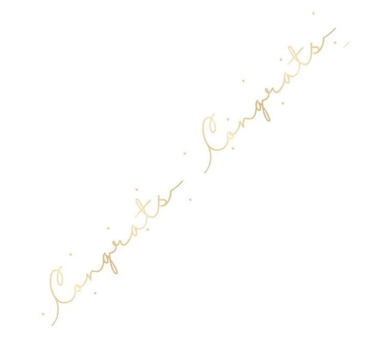Congratulations Script Banner