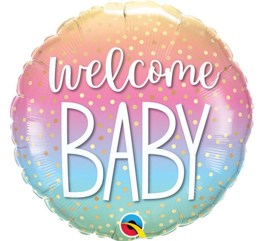 Welcome Baby Foil 18" Balloon