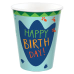 Birthday Dino Paper Cups Pk 8