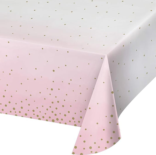 Plastic - Lined Paper Table Cover