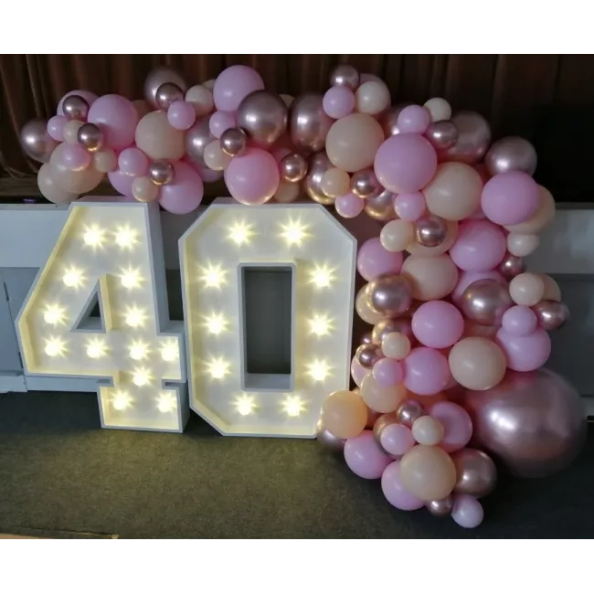 Light Up Numbers/Letters - To Hire