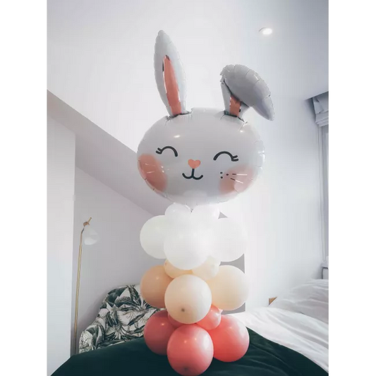 Easter Bunny on Balloon Base
