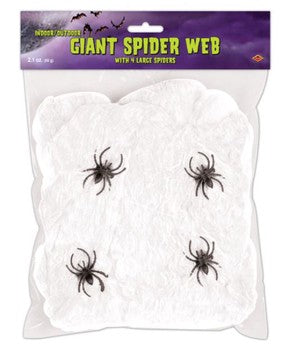 Giant Spider Web Inc. 4 Spiders