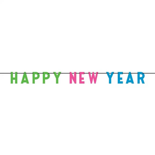 Banner - Happy New Year - 9ft (2.74m)