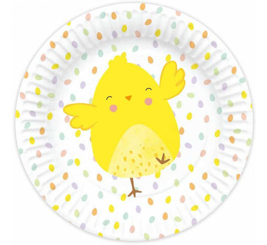 Pk 10 Easter Paper Plates
