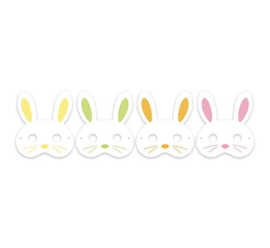 Pk 4 Bunny Masks