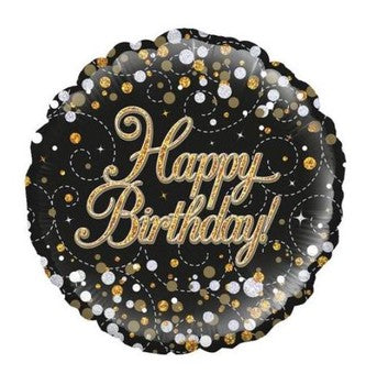 Balloon Foil Fizz Happy Birthday