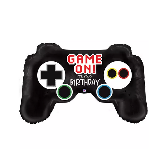 Game On Controller Supershape Foil Balloon