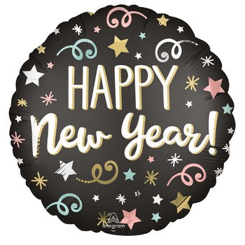 Balloon Foil Happy New Year Confetti 18in