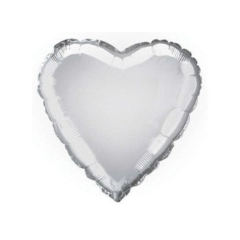 Balloon Foil Heart 18" Inflated