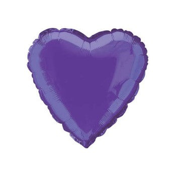 Balloon Foil Heart 18" Inflated