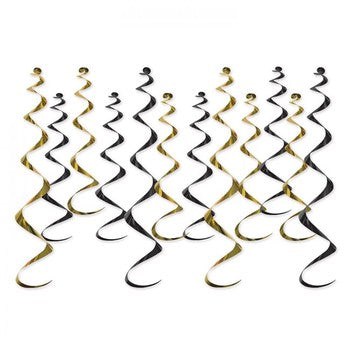 Ceiling Whirls - Pack of 12