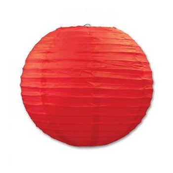 Lantern Paper Red 9.5"