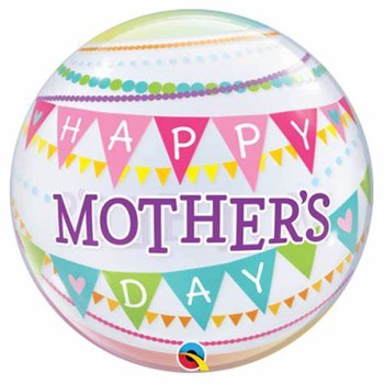 Mothers Day Pennant Bubble 22"