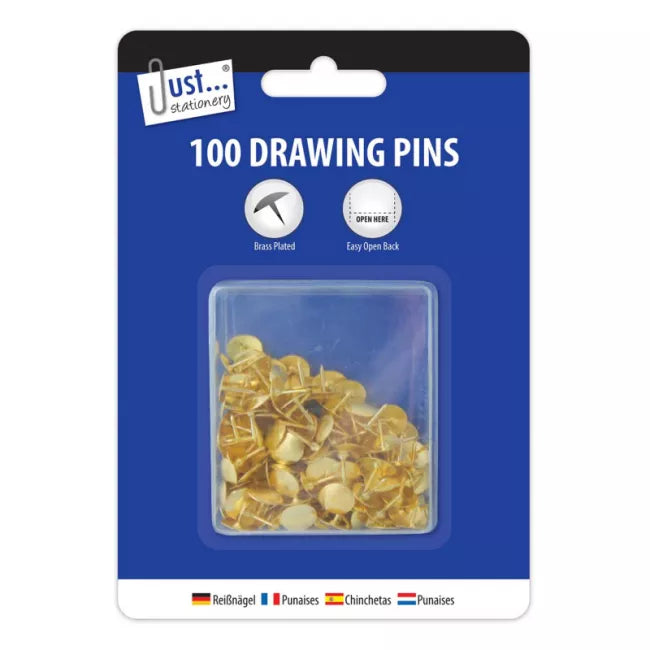 Drawing Pins Pack 100