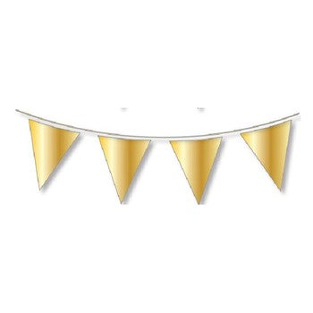 Bunting - Metallic Gold - 10 Metres
